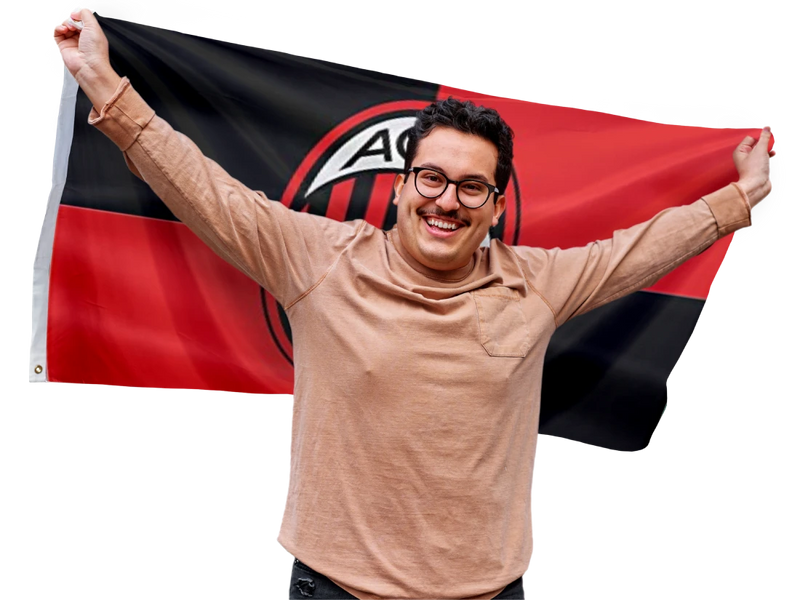 Drapeau AC Milan-Expert Drapeaux