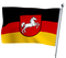 Niedersächsische Flagge