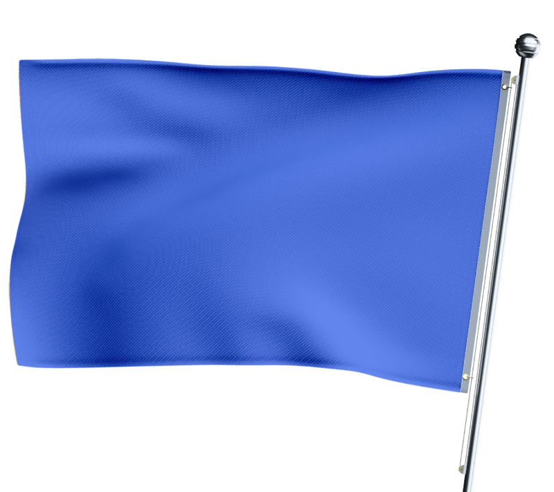 Blaue Flagge