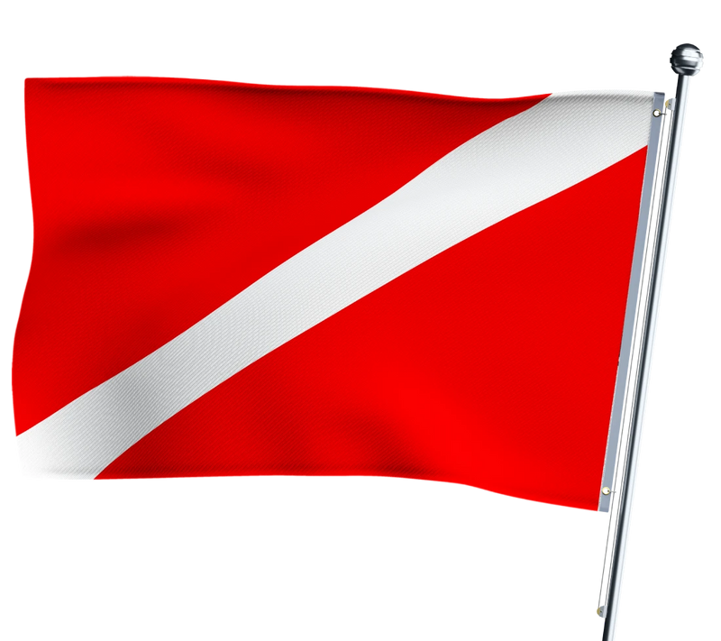 Speerfischer-Flagge