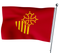 Flagge des Languedoc-Roussillon