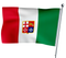 Flagge der italienischen Marine