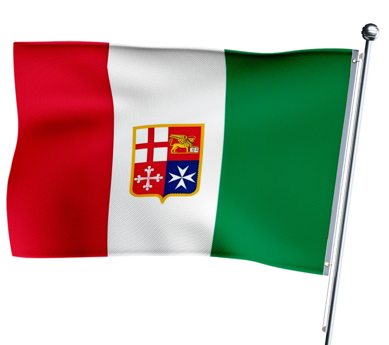 Flagge der italienischen Marine