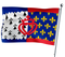 Flagge des Pays de la Loire