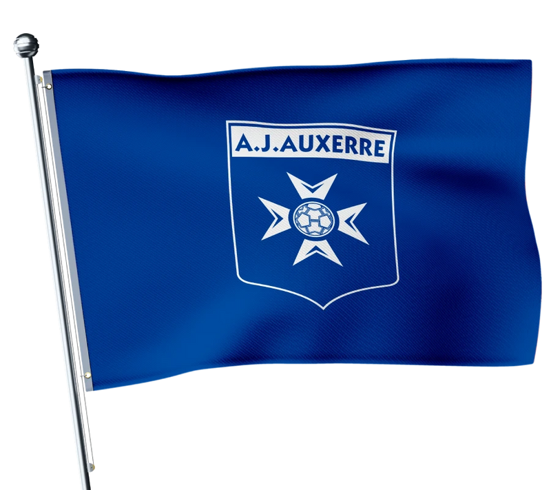 AJ Auxerre-Flagge