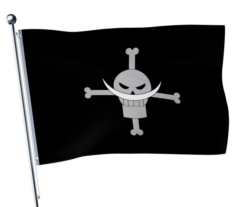 One Piece Whitebeard-Flagge