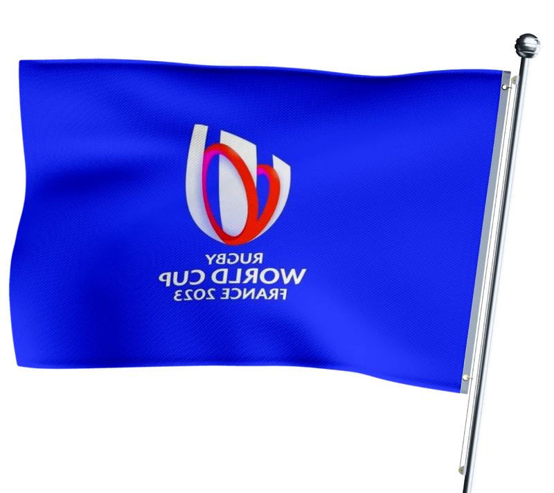 Flagge der Rugby-Weltmeisterschaft 2023