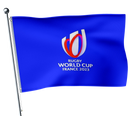 Flagge der Rugby-Weltmeisterschaft 2023