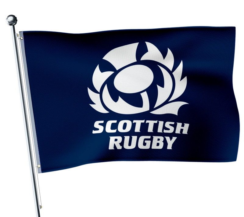 Schottland-Flaggen-Rugby