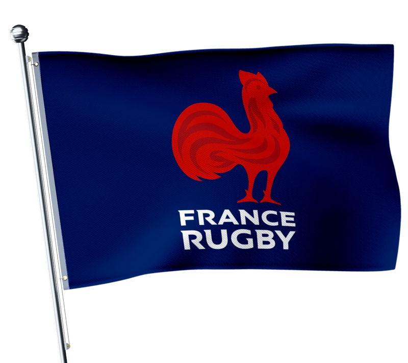 Französische Rugby-Flagge