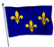 Flagge der Ile de France