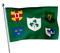 Irland-Rugby-Flagge