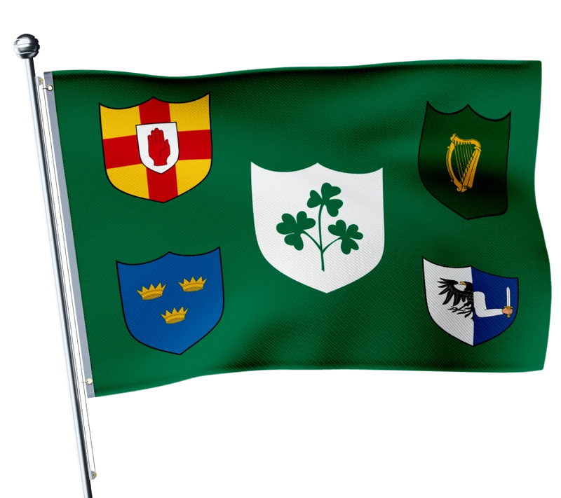 Irland-Rugby-Flagge