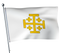 Jerusalem-Flagge