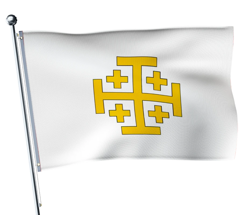 Jerusalem-Flagge