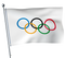 Flagge der Olympischen Spiele