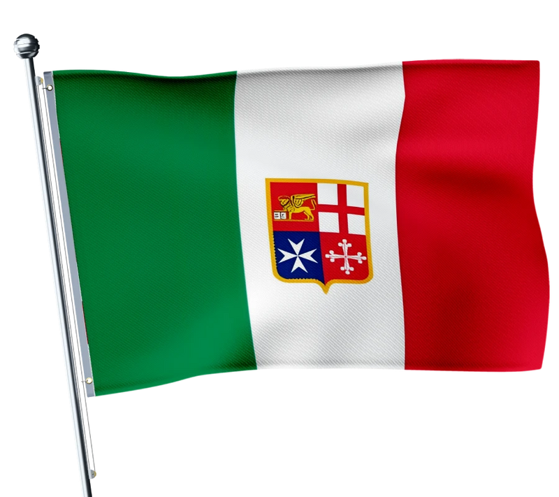 Flagge der italienischen Marine