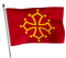 Flagge der Midi-Pyrenäen