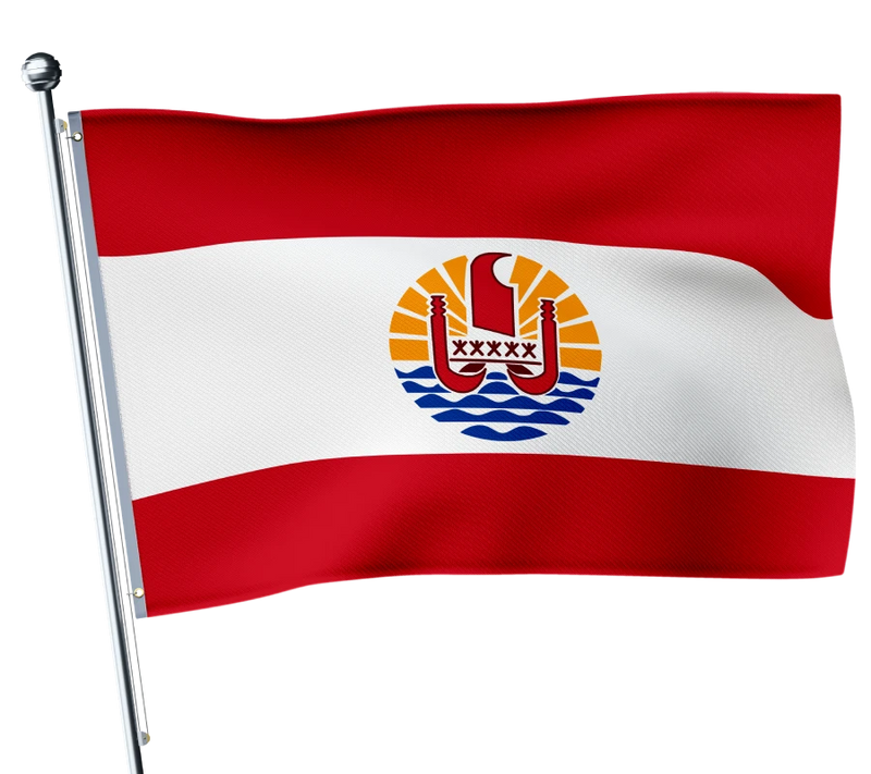 Flagge Französisch-Polynesiens