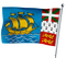 Flagge von Saint-Pierre und Miquelon