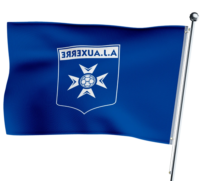 AJ Auxerre-Flagge