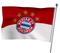 Bayern-München-Flagge