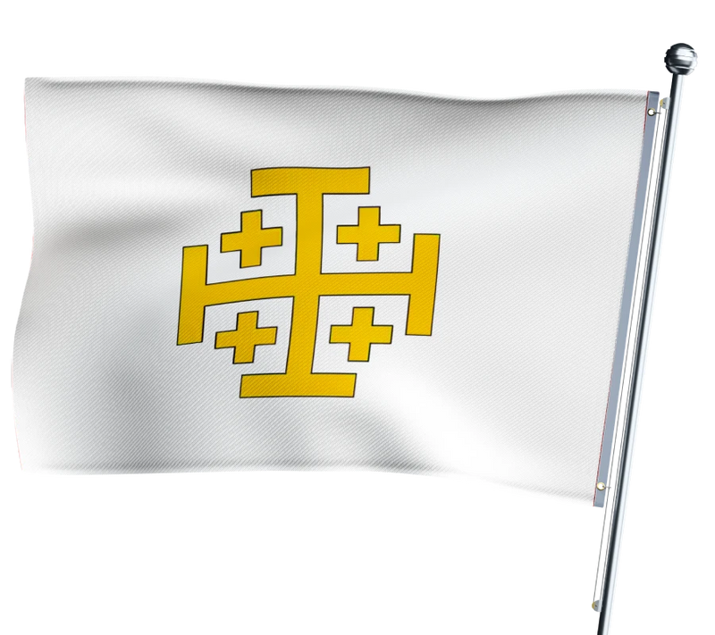 Jerusalem-Flagge