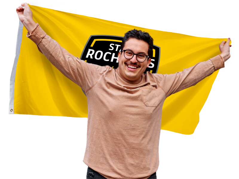 Flagge des Rochelais-Stadions