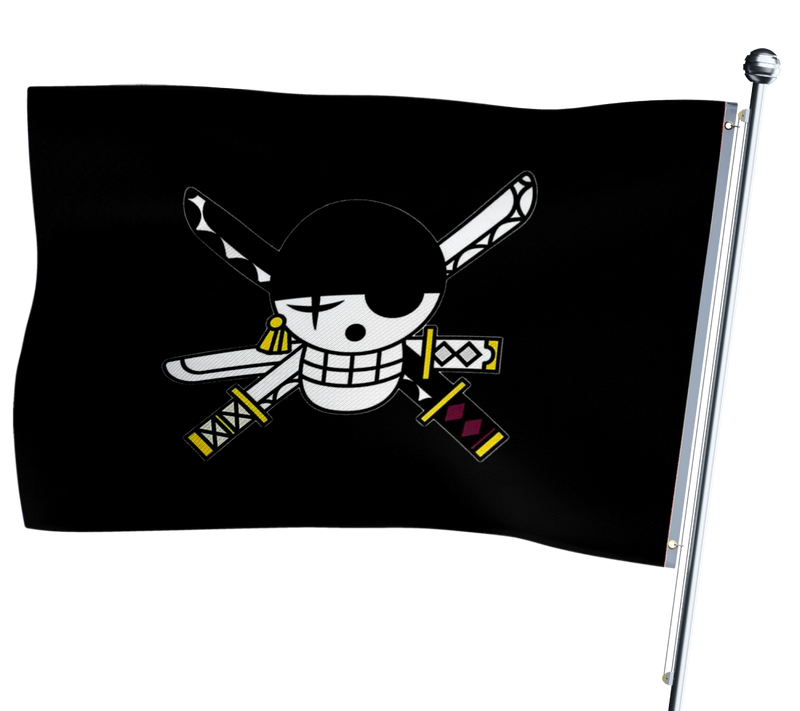 One Piece Zoro-Flagge