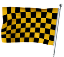 Lawinengefahr-Flagge