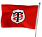 Flagge des Toulouse-Stadions