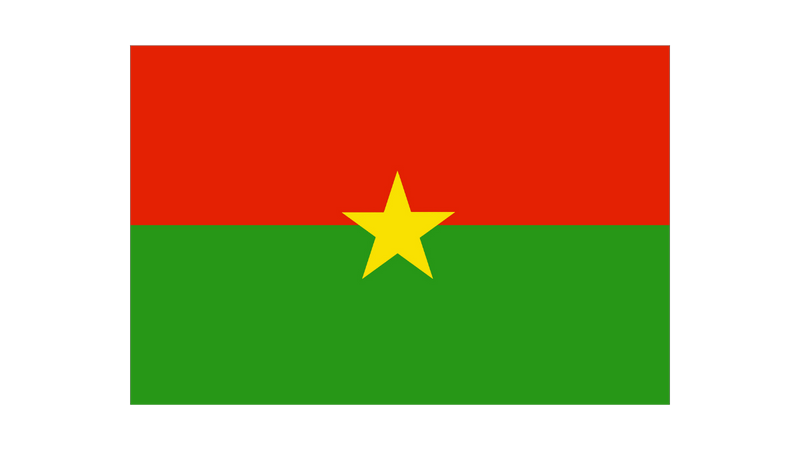 Drapeau Burkina Faso-Expert Drapeaux