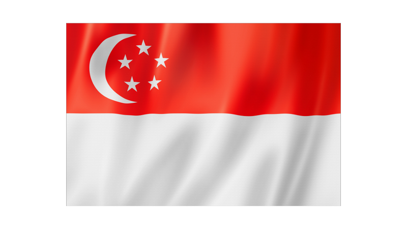 Drapeau Singapour-Expert Drapeaux